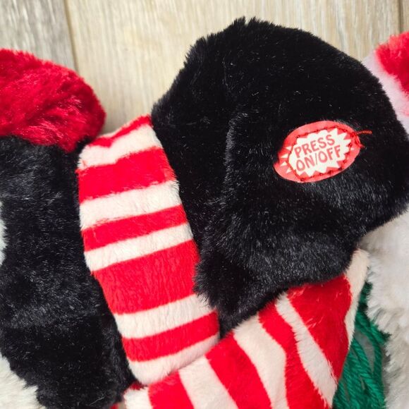 Vintage Giggle Giggle and Wiggle  stocking  smiley face and penguin - Picture 7 of 13